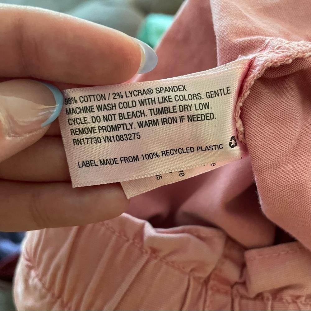 Universal Thread Pink High Waisted Ruffle Shorts - Picture 8 of 10